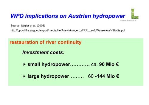 Role of Hydropower in Austria - Events