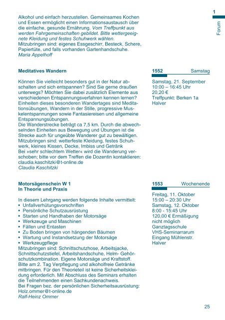 Programmheft 2. Halbjahr 2013 als PDF zum Download