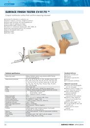 surface finish tester cv-r170 tm