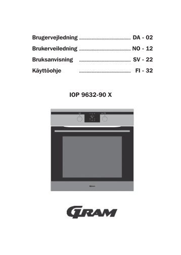 Brugervejledning IOP 8632-90 X - Bygghemma