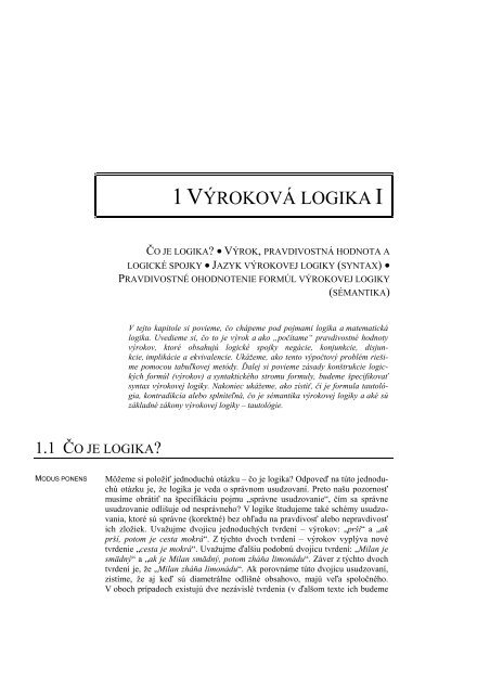 MatematickÃ¡ logika - FIIT STU - SlovenskÃ¡ technickÃ¡ univerzita v ...