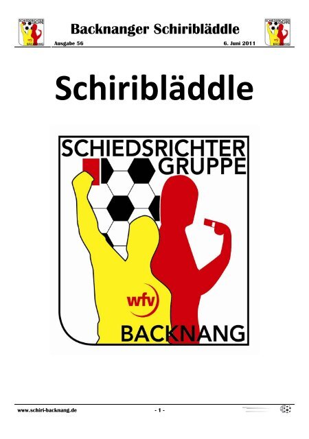 Backnanger Schiribläddle