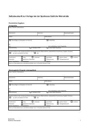 Selbstauskunft (PDF-Datei) - Sparkasse SÃ¼dliche WeinstraÃe