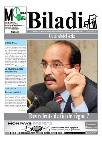 Biladi nÂ°694 - RMI Biladi