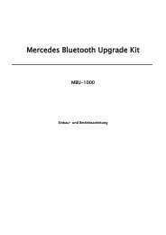 Mercedes Bluetooth Upgrade Kit