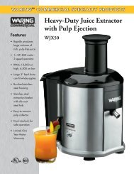 Heavy-Duty Juice Extractor with Pulp Ejection WJX50 - Dvorsons