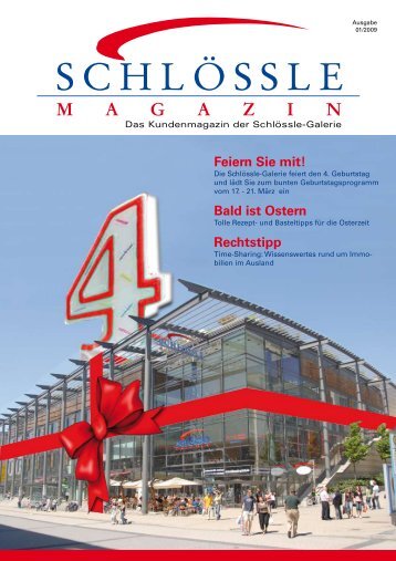 Das Kundenmagazin (PDF, 1,8 MB) - Schlössle-Galerie