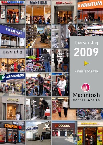 Jaarverslag 2009 interactief - Macintosh Retail Group