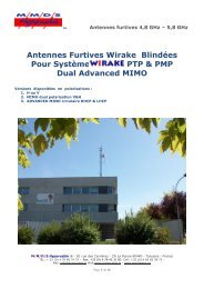 Le dossier antennes Furtives - Hypercable