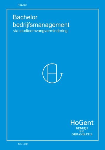 Download hier de brochure. - Faculteit Bedrijf en Organisatie