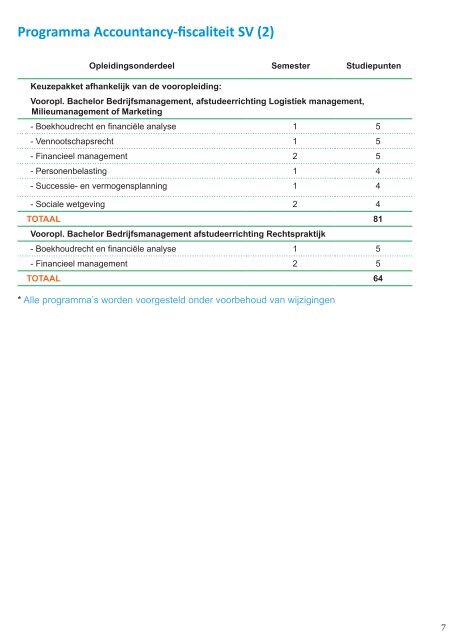 Download hier de brochure. - Faculteit Bedrijf en Organisatie