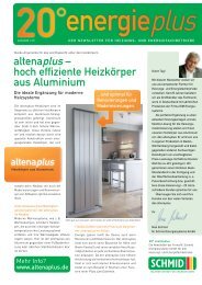 Der Newsletter für Heizungs- und ... - Schmid Energiesysteme