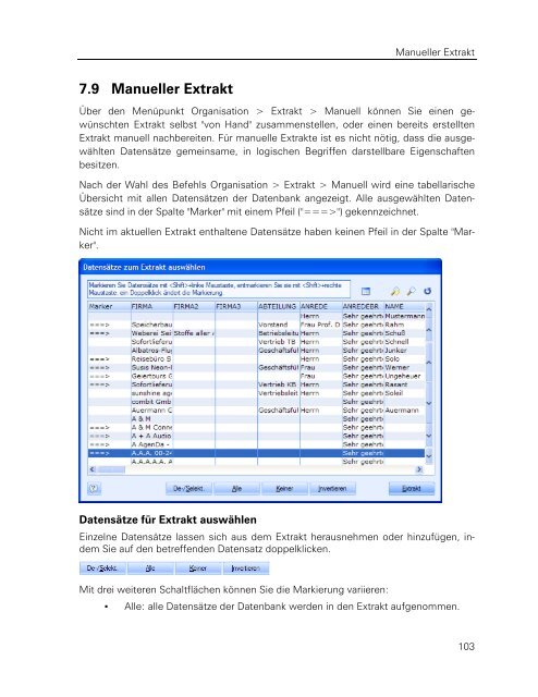 combit address manager - Handbuch - combit GmbH