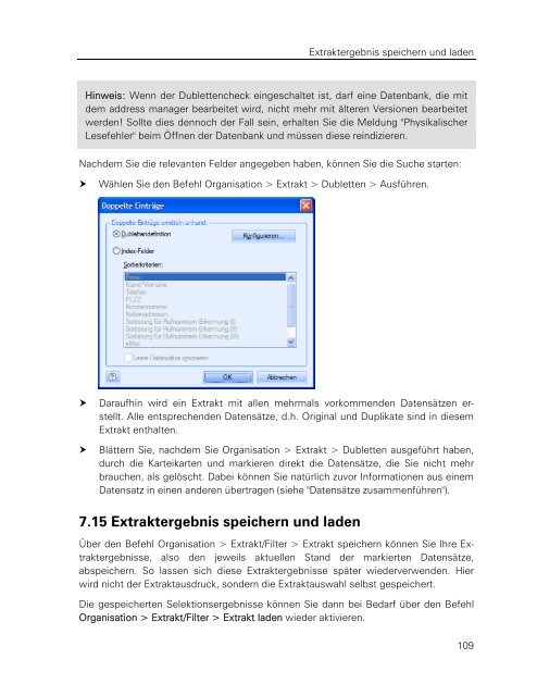 combit address manager - Handbuch - combit GmbH