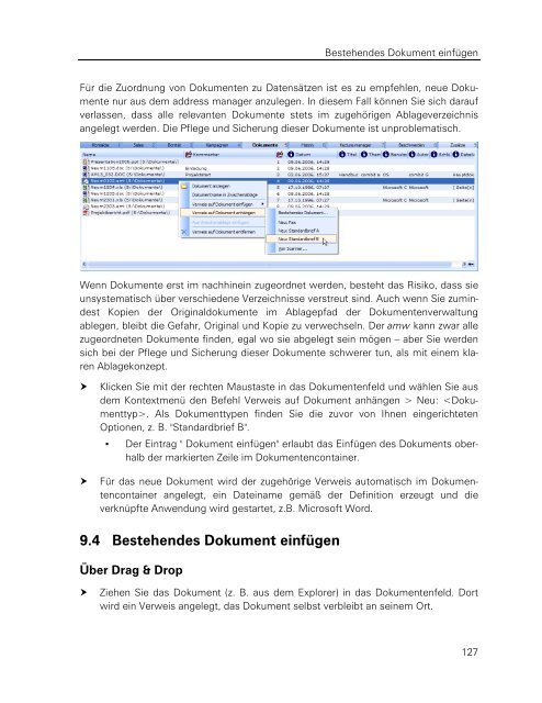 combit address manager - Handbuch - combit GmbH