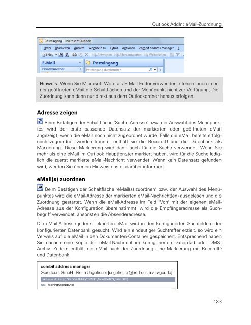 combit address manager - Handbuch - combit GmbH