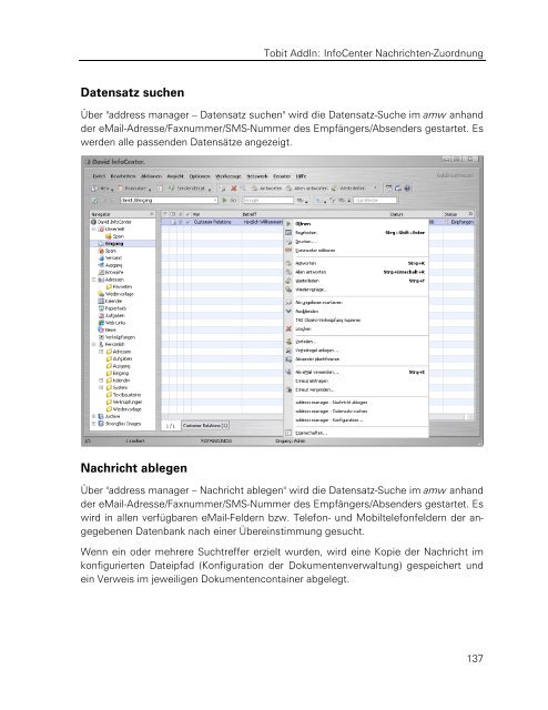 combit address manager - Handbuch - combit GmbH