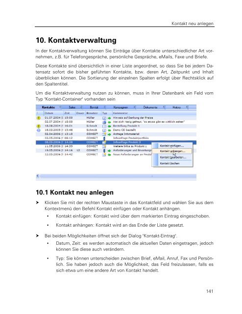 combit address manager - Handbuch - combit GmbH