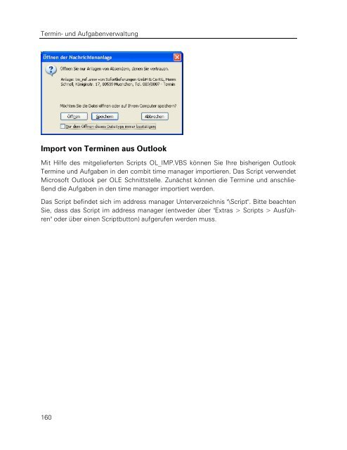 combit address manager - Handbuch - combit GmbH