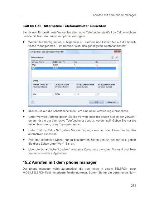 combit address manager - Handbuch - combit GmbH