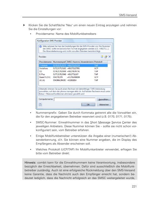 combit address manager - Handbuch - combit GmbH