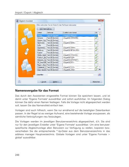 combit address manager - Handbuch - combit GmbH