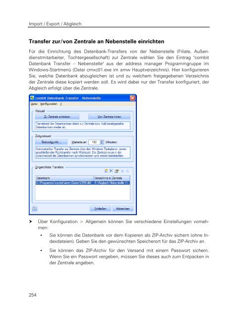 combit address manager - Handbuch - combit GmbH