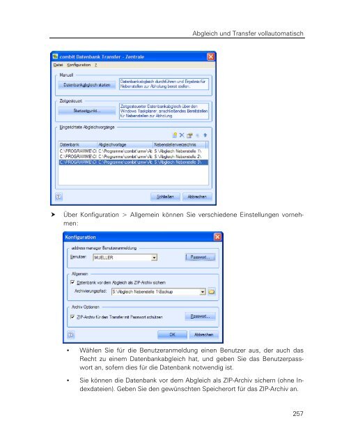 combit address manager - Handbuch - combit GmbH