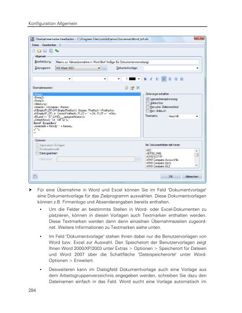 combit address manager - Handbuch - combit GmbH