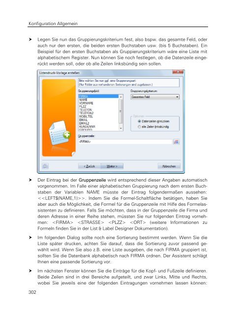 combit address manager - Handbuch - combit GmbH