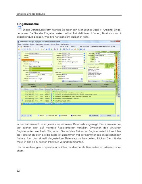 combit address manager - Handbuch - combit GmbH