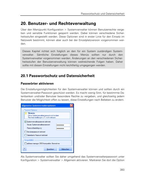 combit address manager - Handbuch - combit GmbH