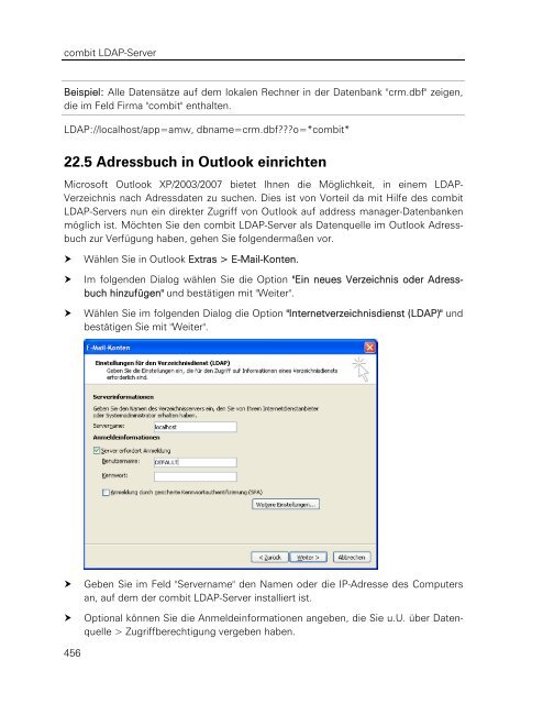 combit address manager - Handbuch - combit GmbH