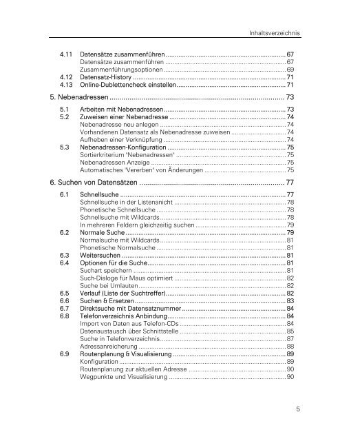 combit address manager - Handbuch - combit GmbH