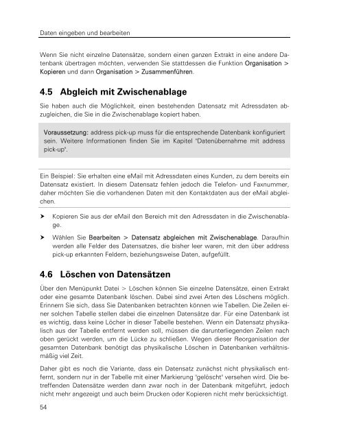 combit address manager - Handbuch - combit GmbH