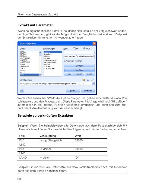 combit address manager - Handbuch - combit GmbH