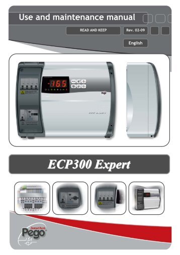 ECP300 Expert Use and maintenance manual - Cool Italia GmbH