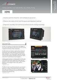 Man-Machine Interface: IHM [PDF] - CAF Power & Automation