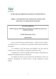 1 secretaria dos direitos das pessoas com deficiÃªncia modem - Fipe