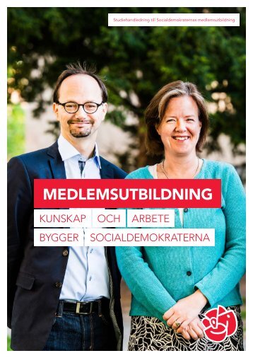 MEDLEMSUTBILDNING - Socialdemokraterna