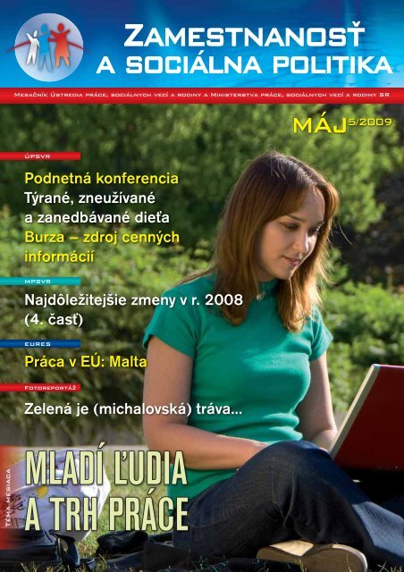 2009 05 Zamestnanost 200905 (pdf) - Ústredie práce, sociálnych ...