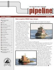 Vane acquires BG&E tugs, barges - Vane Brothers