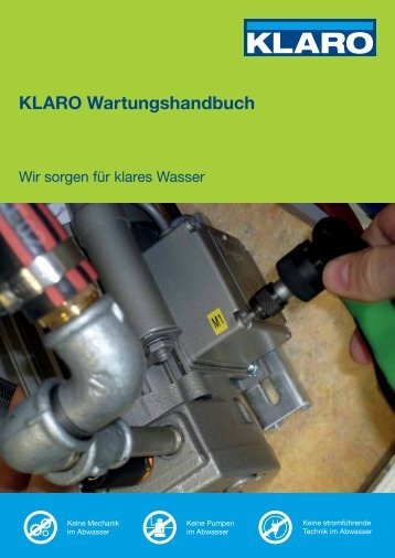 KLARO Wartungshandbuch - KLARO GmbH