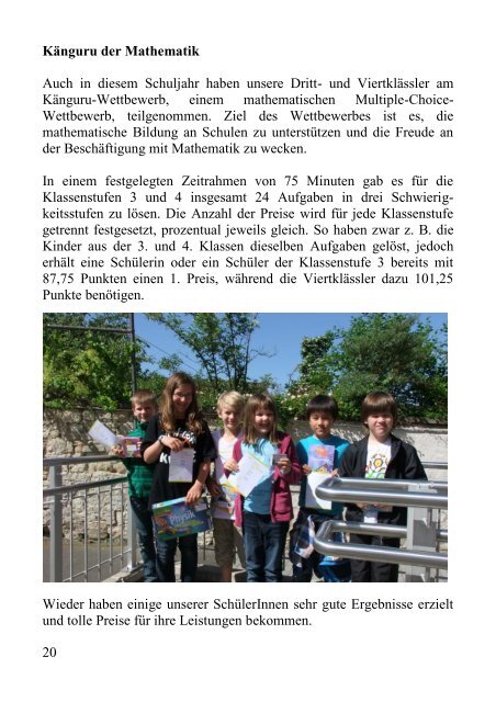 PIN 2013 10. Ausgabe - Grundschule Pestalozzischule Ingelheim