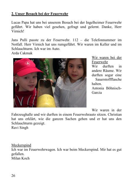 PIN 2013 10. Ausgabe - Grundschule Pestalozzischule Ingelheim