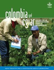 socios en la investigaciÃ³n para el desarrollo - CGIAR Library