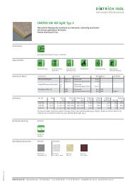 UNITEX SW KD light Typ 3 - Dietrich Isol AG