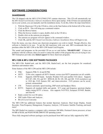 MFJ-1279 Deluxe Sound Card Interface Manual.pdf - G6hoq.com