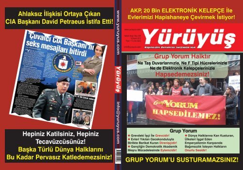 AKP, 20 BİN ELEKTRONİK KELEPÇE İLE - Yürüyüş
