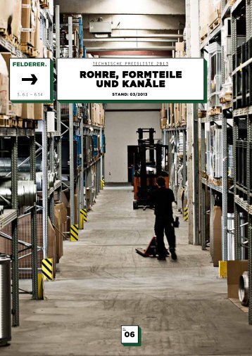 rohre, formteile und KanÃƒÂ¤le - Felderer